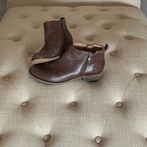 Men's Brown Leather Ankle Boots